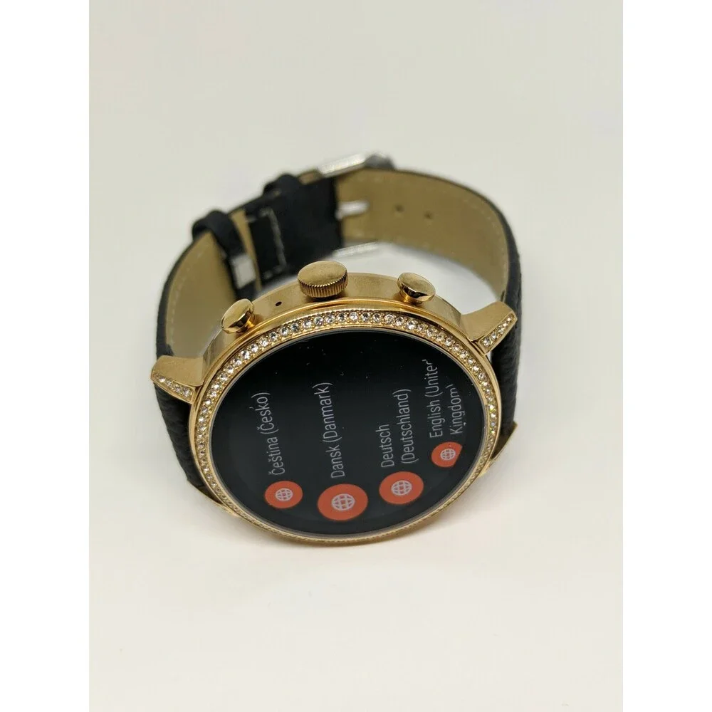 Fossil Gen 4 Authentic Genuine Digital Smart Watch FTW6015 BK255